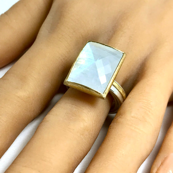 Moonstone ring