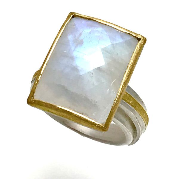 Moonstone ring