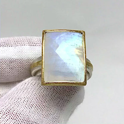 Moonstone ring